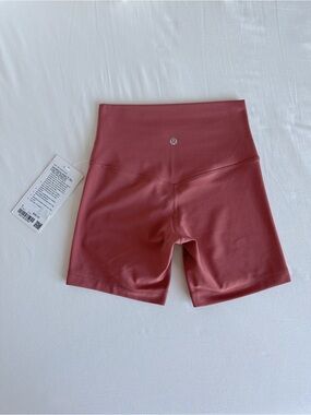 NWT lululemon Align No Line HR Short 6” Dusk Size 4